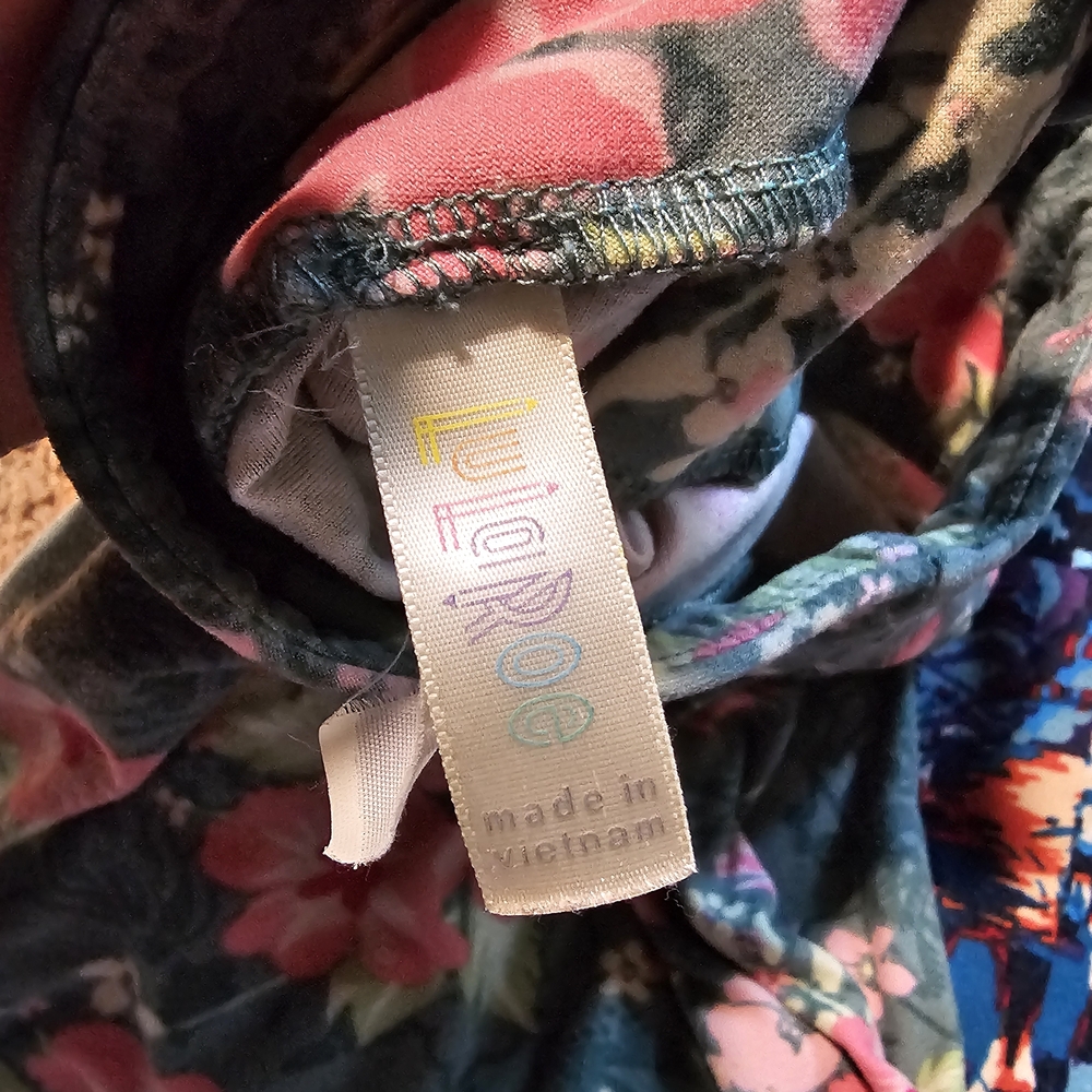 LuLaRoe Floral and Abstract Fabric Collection - Picture 4 of 4